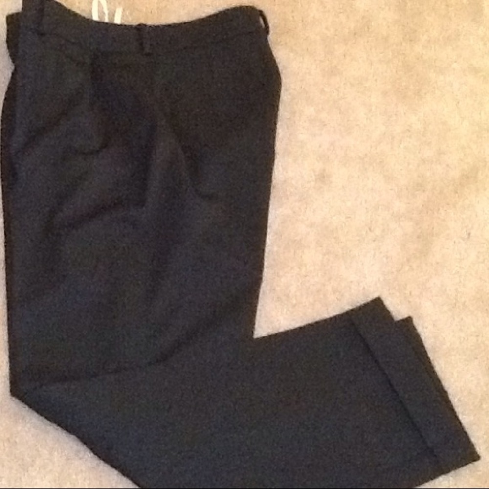 Kate Spade black straight leg pants